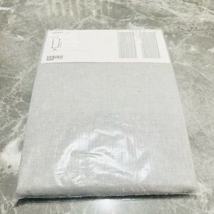 IKEA HANNALILL Curtains 1 Pair Gray  57x98" 304.108.83 NEW 100% cotton